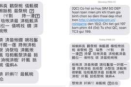 Người dùng Viettel hoang mang khi nhận tin nhắn lạ