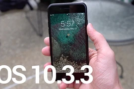 Cập nhật ngay iOS 10.3.3 để bảo mật iPhone