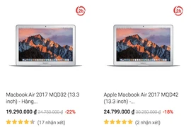 Cách chọn mua MacBook giá rẻ trên mạng