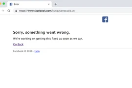 Facebook và Messenger bất ngờ bị sập