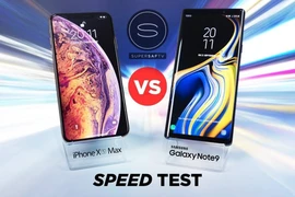 iPhone XS Max đánh bại hoàn toàn Samsung Galaxy Note 9