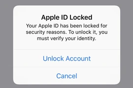 Cách mở lại Apple ID khi bị khóa
