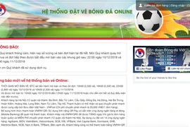 Cách mua vé online trận chung kết Việt Nam và Malaysia