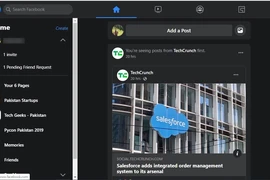 Facebook chính thức ra mắt giao diện mới trên nền web