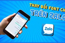 Cách thay đổi font chữ trên Zalo