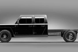 Lộ diện mẫu xe bán tải điện cạnh tranh với Tesla Cybertruck