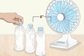 ‘Tự chế’ quạt làm mát tại nhà không tốn tiền trong mùa nóng