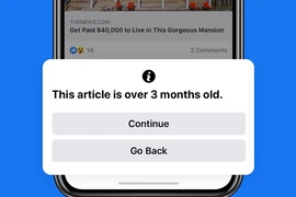 Facebook siết chặt việc chia sẻ các bài viết lỗi thời