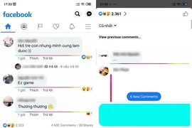 Cách đăng bình luận Facebook có đường kẻ đầy màu sắc