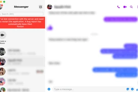 Cách nhắn tin khi Messenger bị lỗi