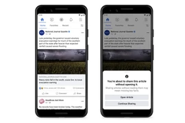 Facebook thử nghiệm tính năng giúp hạn chế thông tin sai lệch