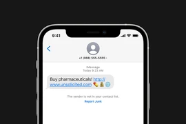 Cách báo cáo tin nhắn rác trên iPhone