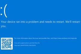 Bản cập nhật Windows tháng 8 gây ra lỗi màn hình xanh