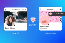 facebook cho phép tạo tài khoản phụ