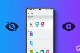 Cách tìm ứng dụng ẩn trên điện thoại Samsung. Ảnh: Guiding tech 