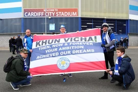 Chiến thắng gây xúc động Leicester dành cho chủ tịch Vichai