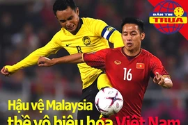 Hậu vệ Malaysia thề vô hiệu hóa hàng công tuyển Việt Nam