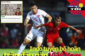 Indo tuyên bố hoãn trận gặp Việt Nam; Olympic 2020 bị đe dọa