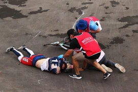 Tay đua Olympic té xuất huyết não và được chăm sóc đặc biệt