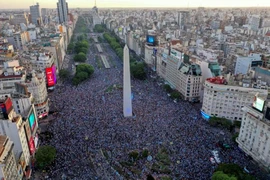 Siêu sao Messi khiến đường phố Argentina ‘thất thủ’
