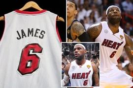 Áo đấu của LeBron đắt gấp 6 lần váy công nương quá cố Diana