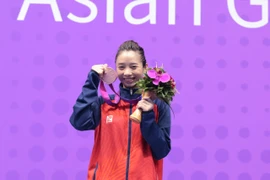 Võ sĩ Dương Thúy Vi chuyển bại thành thắng để giành huy chương ASIAD 19