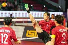 Đánh bại Thái Lan, cầu mây Việt Nam vô địch World Cup