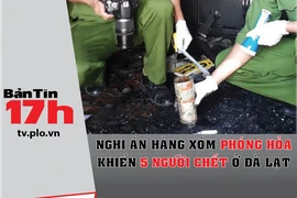 Nghi án hàng xóm phóng hỏa khiến 5 người chết ở Đà Lạt