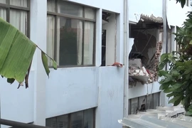 Video: Hiện trường vụ nổ tại Cục Thuế tỉnh Bình Dương