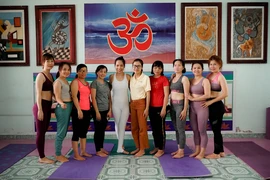 Lớp học yoga cho bệnh nhân tâm thần