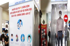 COVID-19: Buồng khử khuẩn toàn thân di động tại TP.HCM