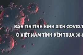 Bản tin tình hình dịch COVID-19 ở Việt Nam tính đến trưa 30-8