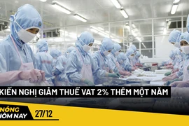 Nóng hôm nay: Nhiều hiệp hội kiến nghị giảm thuế VAT 2% thêm một năm