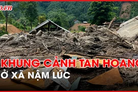 Tang thương bao trùm xã Nậm Lúc, Bắc Hà, Lào Cai vì sạt lở