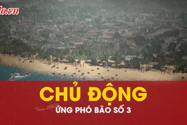 Video hướng dẫn người dân chủ động ứng phó bão số 3