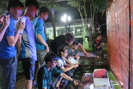 Độc đáo đêm diễn múa rối nước tự động của sinh viên kỹ thuật
