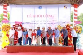 Sinh viên Trường ĐH Luật TP.HCM sắp được ở trong ký túc xá hiện đại