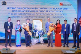 Trường ĐH Gia Định đạt chuẩn kiểm định quốc tế THE-ICE của Úc