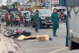 Tài xế xe công nghệ tử vong sau va chạm với xe tải ở TP.HCM