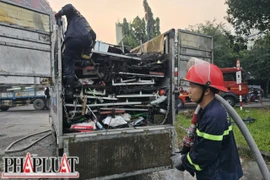 Luật sư phân tích khi tài xế vượt đèn đỏ để chạy xe đang cháy đến trụ sở cứu hoả