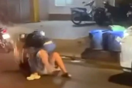TP.HCM: Công an mời làm việc hai tài xế vật lộn, đánh nhau giữa đường phố