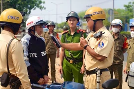 Xử lý hơn 1.700 trường hợp vi phạm nồng độ cồn trong 3 ngày Tết