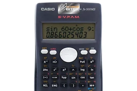 Danh sách máy tính được sử dụng trong kỳ thi tốt nghiệp THPT