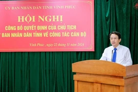  Ông Lê Anh Tân được giao Quyền Giám đốc Sở TT&TT tỉnh Vĩnh Phúc