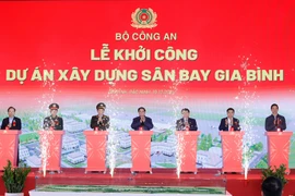 Thủ tướng dự lễ khởi công dự án sân bay Gia Bình thuộc Bộ Công an