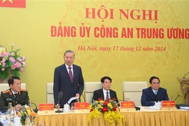 Tổng Bí thư Tô Lâm: Công an phải tiếp tục gương mẫu đi đầu