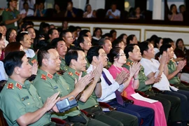 Xúc động và tự hào 'Bản hùng ca Công an nhân dân Việt Nam'