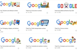 Google tôn vinh những ngành nghề khác nhau trong mùa dịch
