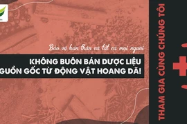 Kêu gọi thầy thuốc Y học cổ truyền thân thiện với động vật hoang dã