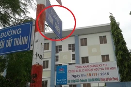 Tấm biển chỉ đường 'kỳ cục'